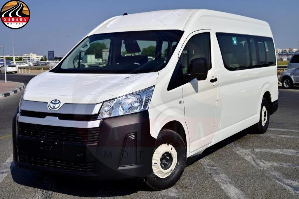 Toyota HighRoof Full Option Rental with Driver Dubai (Minivan New Shap)