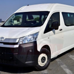 Toyota HighRoof Full Option Rental with Driver Dubai (Minivan New Shap)