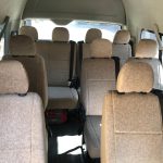 Toyota HighRoof Full Option Rental with Driver Dubai (Minivan New Shap)