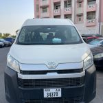 Toyota HighRoof Full Option Rental with Driver Dubai (Minivan New Shap)