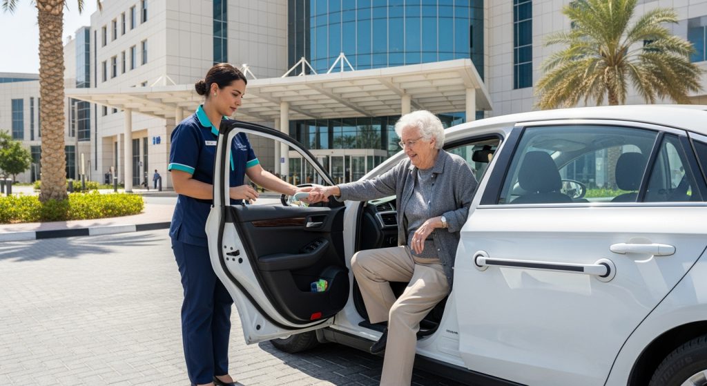 Chauffeur Car for Hospital Visits in Dubai