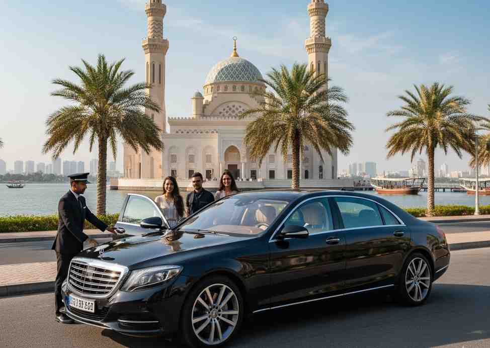Full Day Car with Driver in Sharjah​