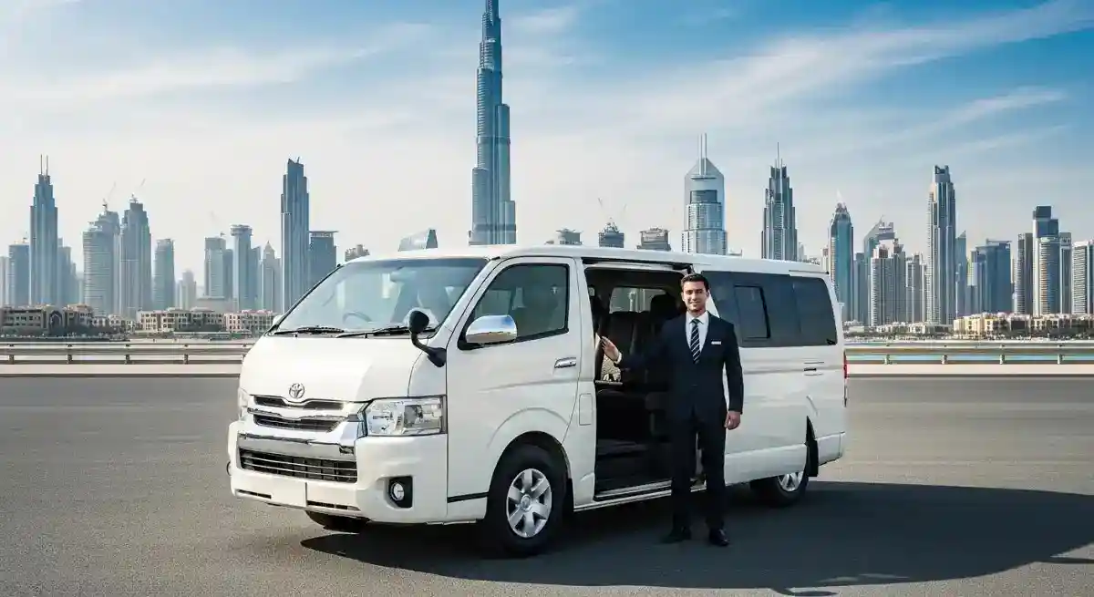 Hire Toyota Highroof with Driver in Dubai