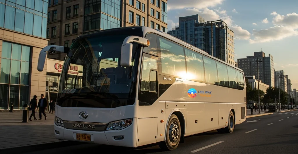 king long 50 seater Group Transportation Chauffeur In Dubai