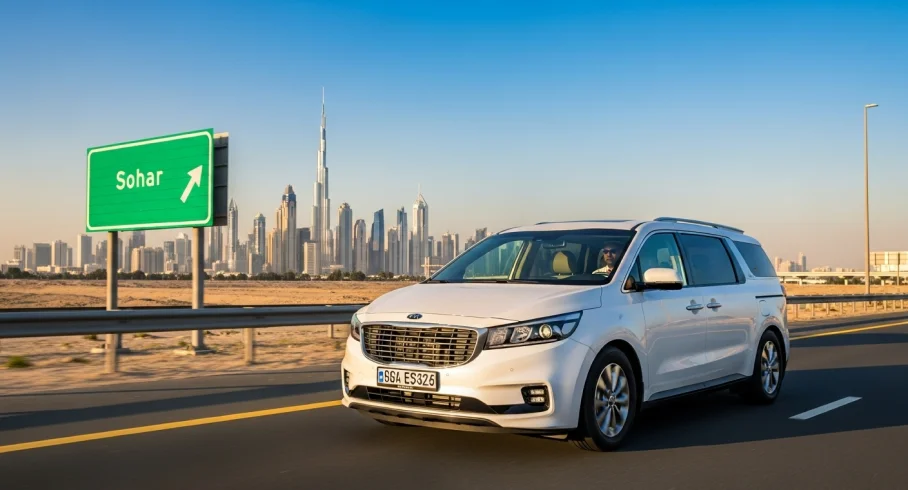 Dubai to Sohar Chauffeur Service