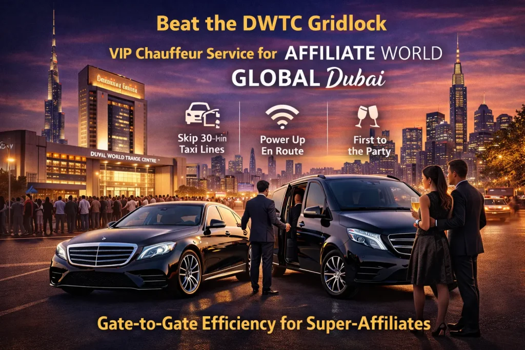 VIP Chauffeur Service for Affiliate World Global Dubai